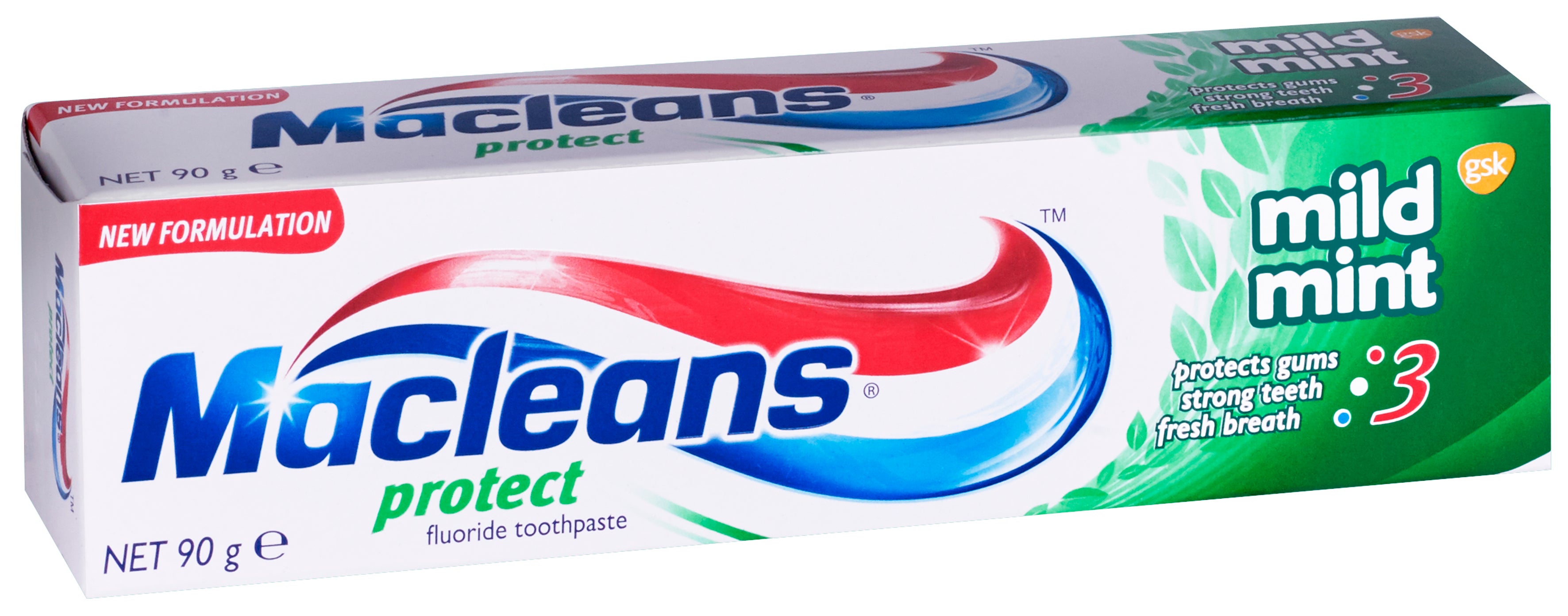 Macleans Protect Mild Mint Toothpaste 90g 1