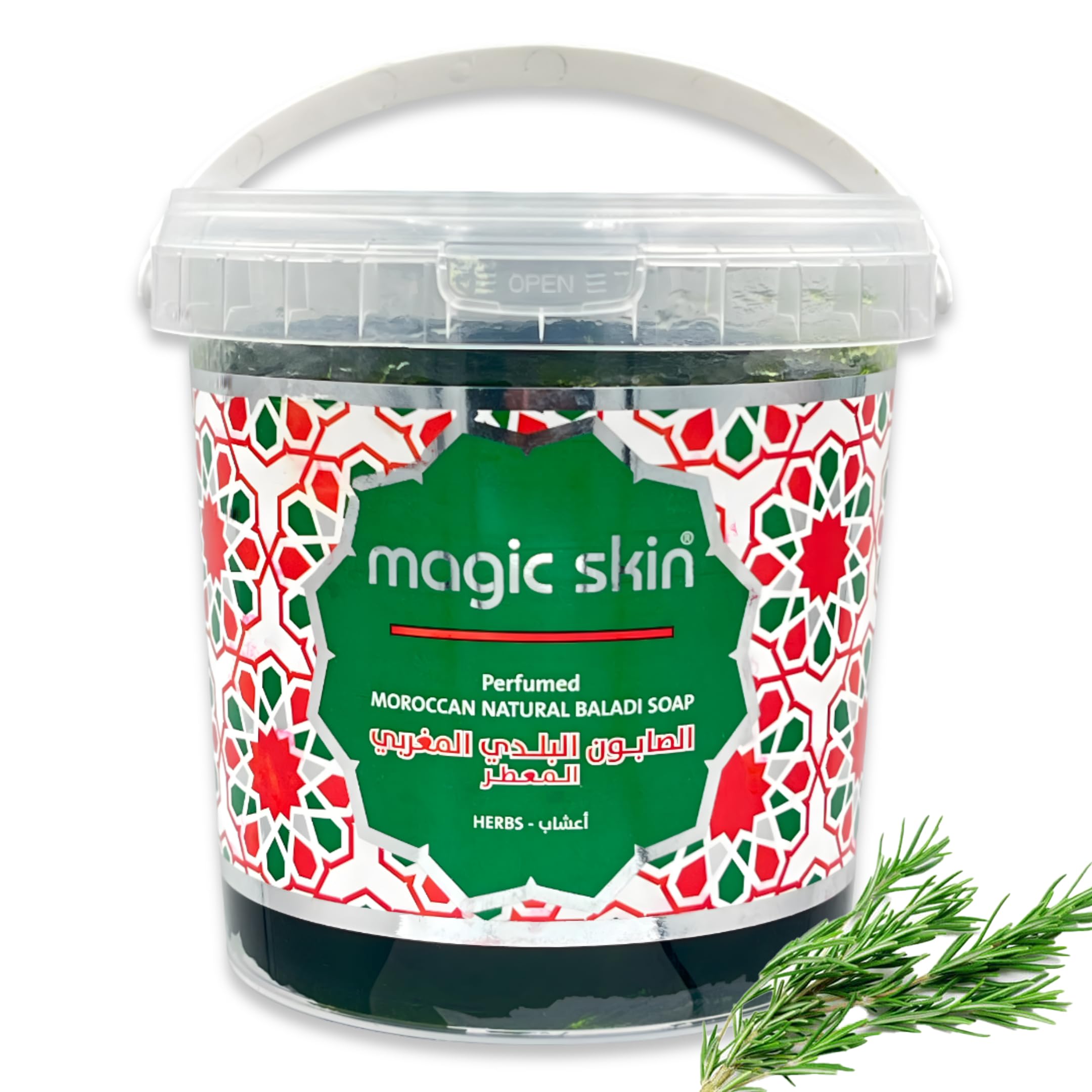 Magic Skin Moroccan Herbal Soap 500ml