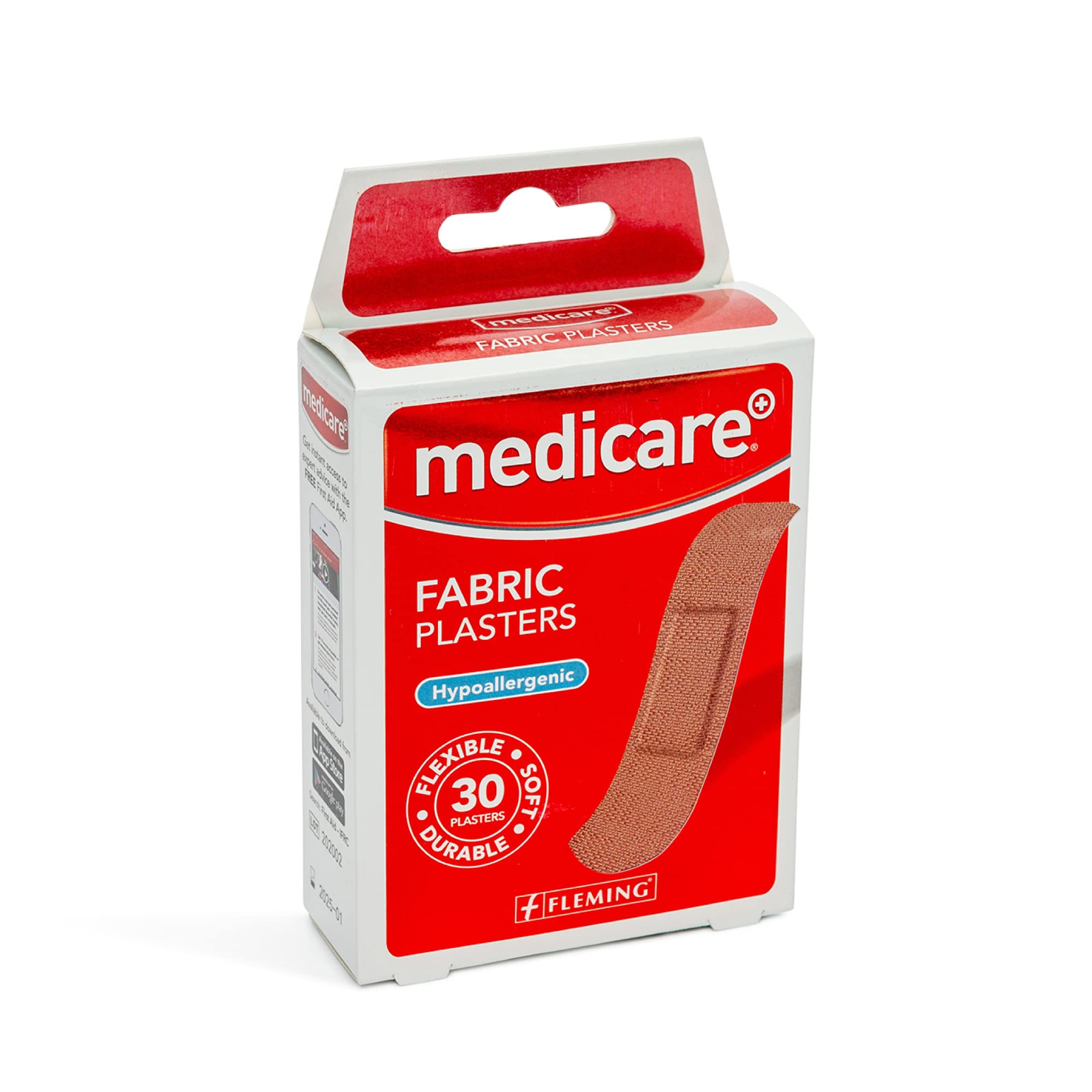 Medicare Fabric  Plasters 30s 1