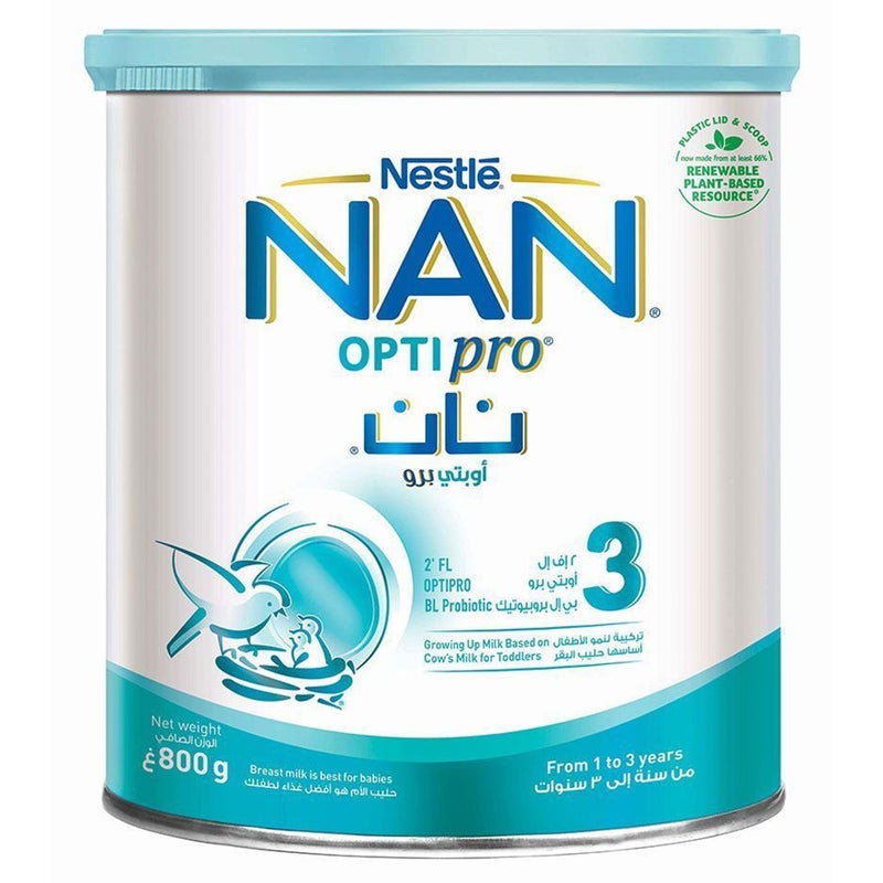 Nestle Nan Optipro stage 3 toddlers milk formula 800Gm 1