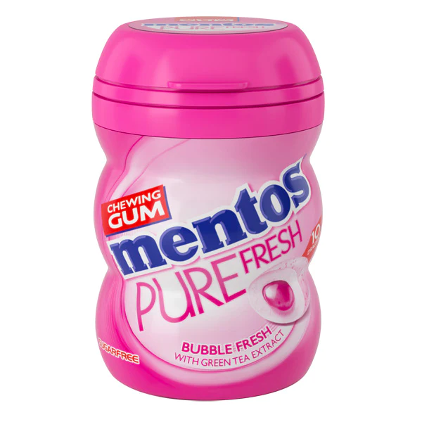 Mentos Pure Fresh Bubble Fresh Nano Bottle 10s