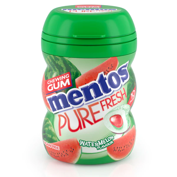 Mentos Pure Fresh Watermelon Nano Bottle 10s 1
