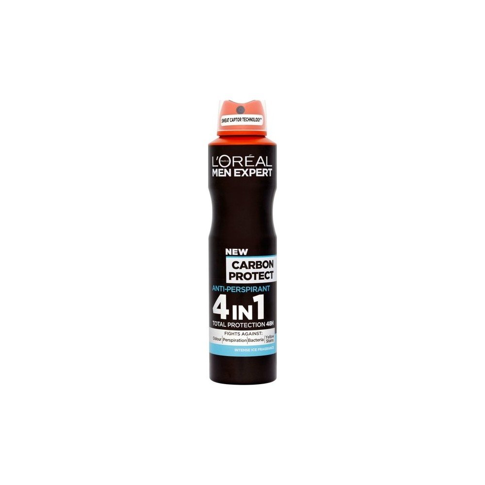 LOreal Men Expert Carbon Protect 4-in-1 Deodorant Spray 250ml 1