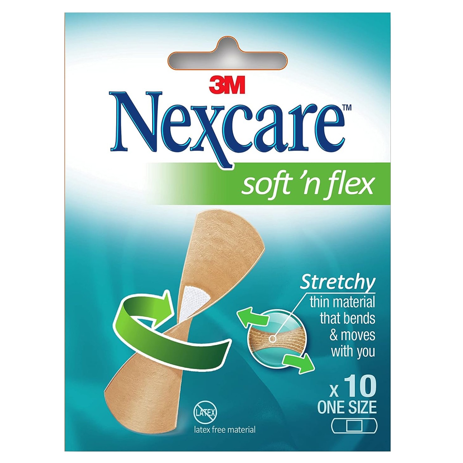 Nexcare Soft and Flexible Bandages 10s 1