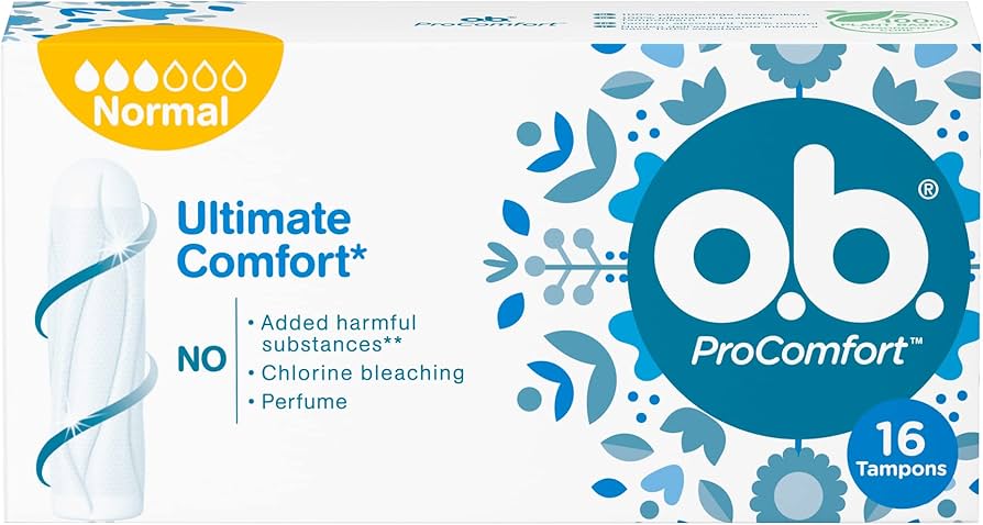OB ProComfort Normal Tampons 16s 1