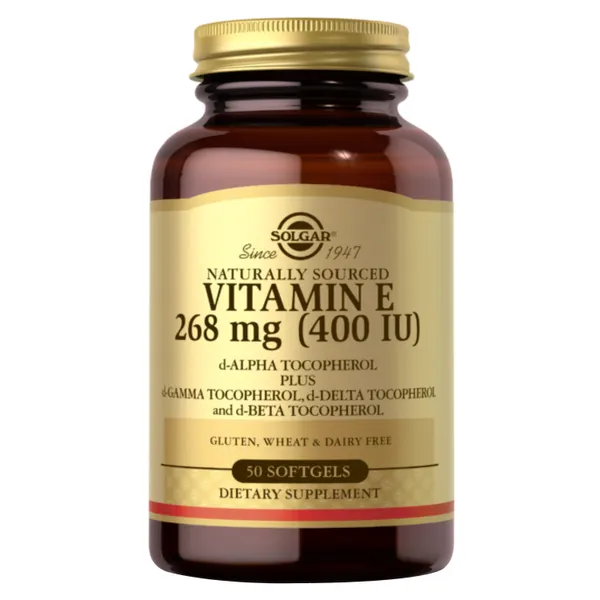 Solgar Vitamin E 400 IU 50 Softgels