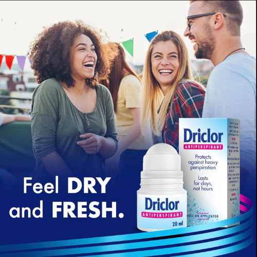 Driclor Antiperspirant Roll-On 20ml 2