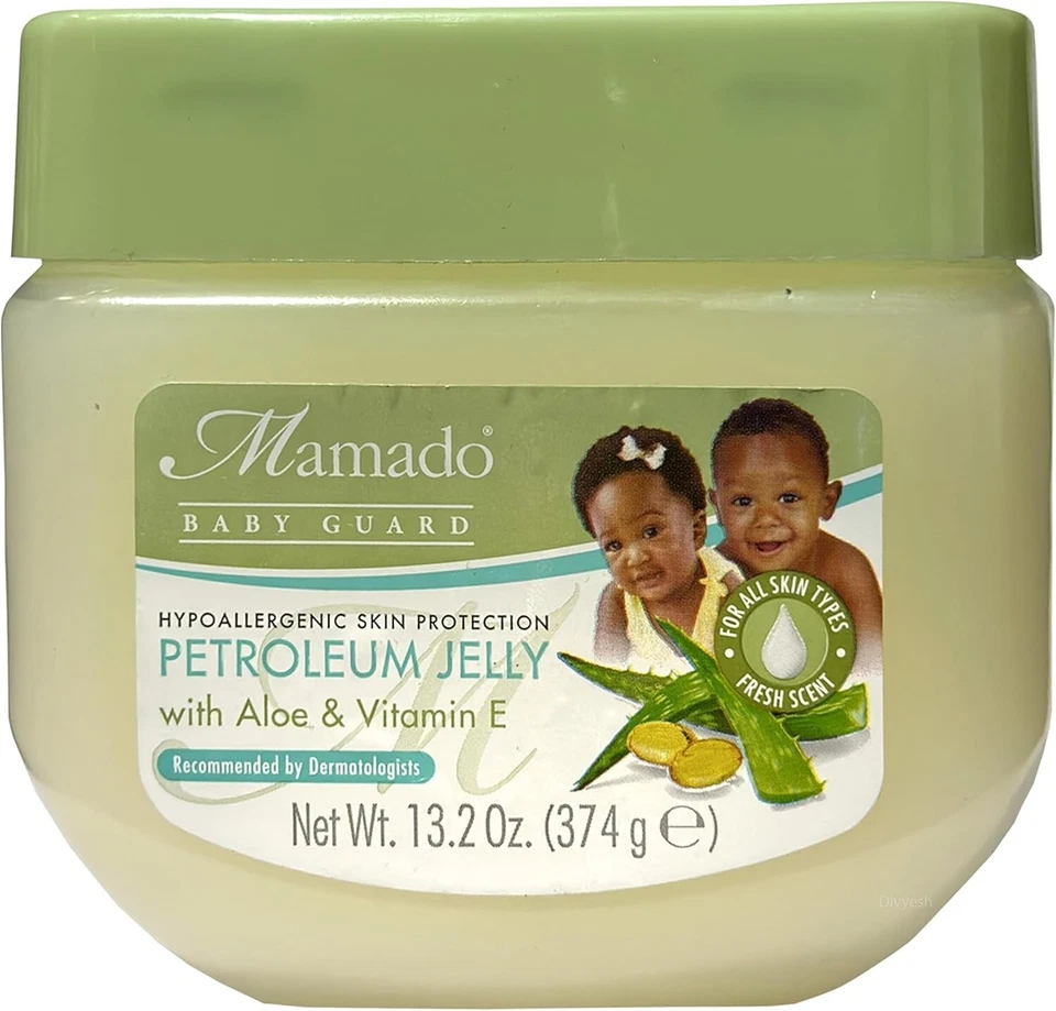 Mamado Petroleum Jelly Aloe + Vitamin E 374g