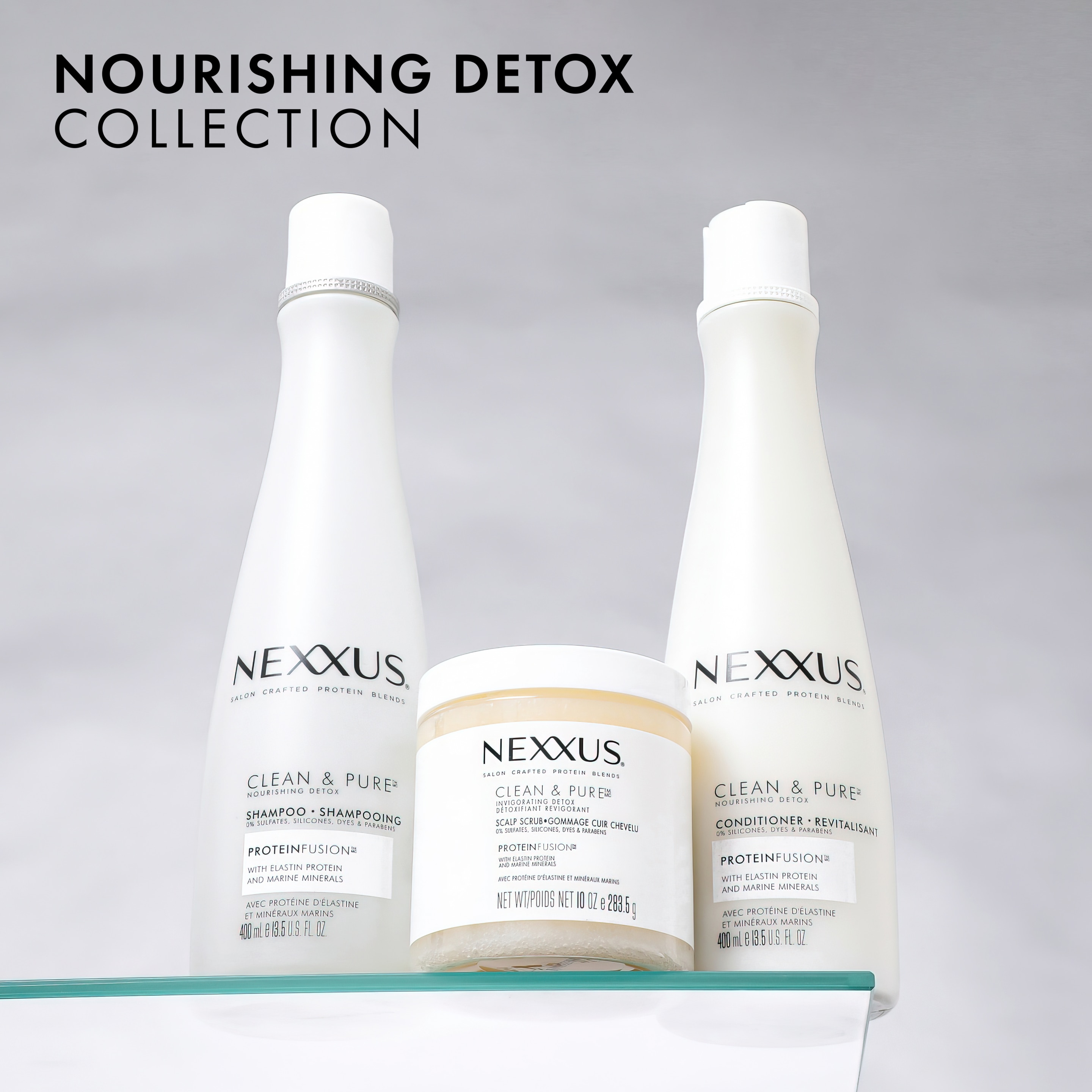Nexxus Clean and Pure Shampoo 400ml 4