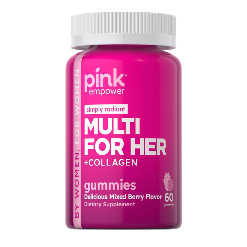 Natures Truth Simply Radiant Multi For Her + Collagen 60 Gummies
