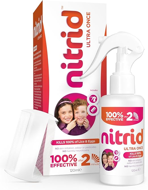 Nitrid Ultra Once Anti Lice Spray 120ml