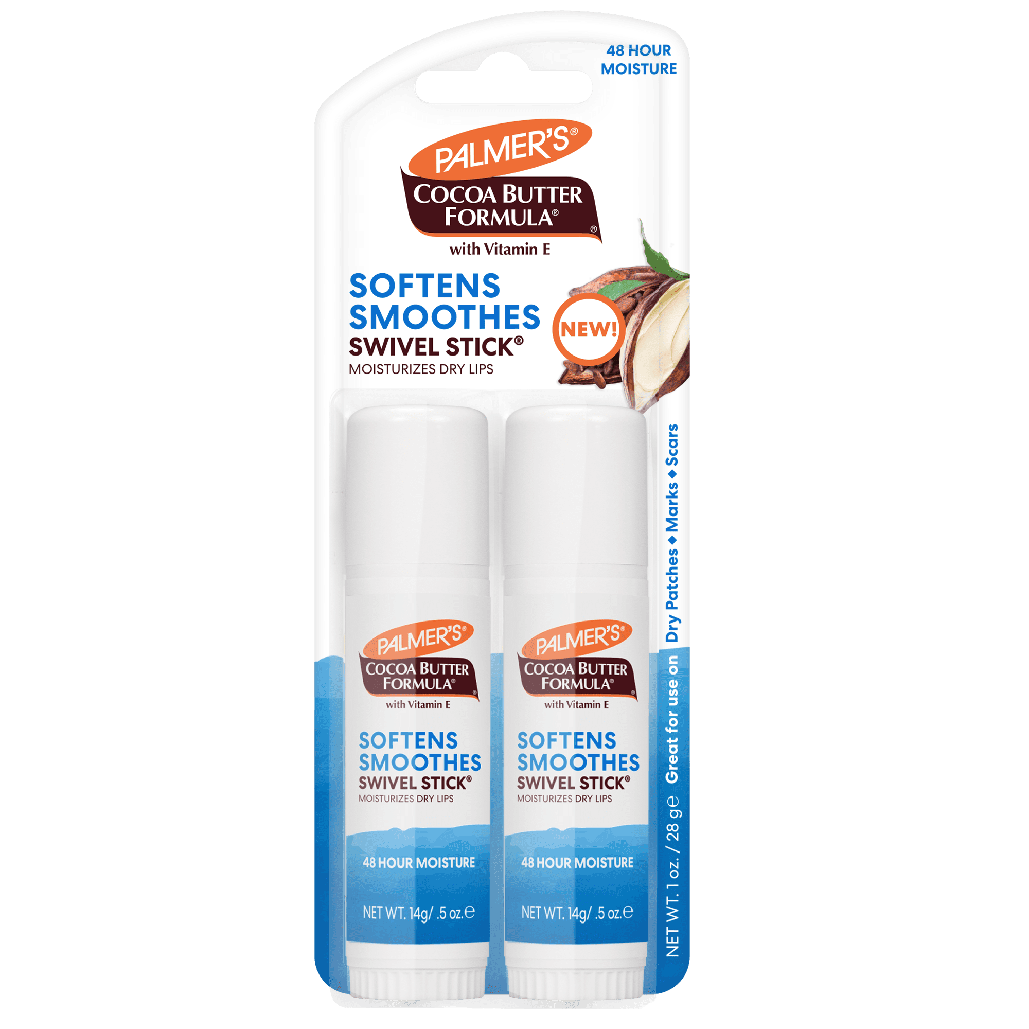 Palmers Cocoa Butter Swivel Stick 2s