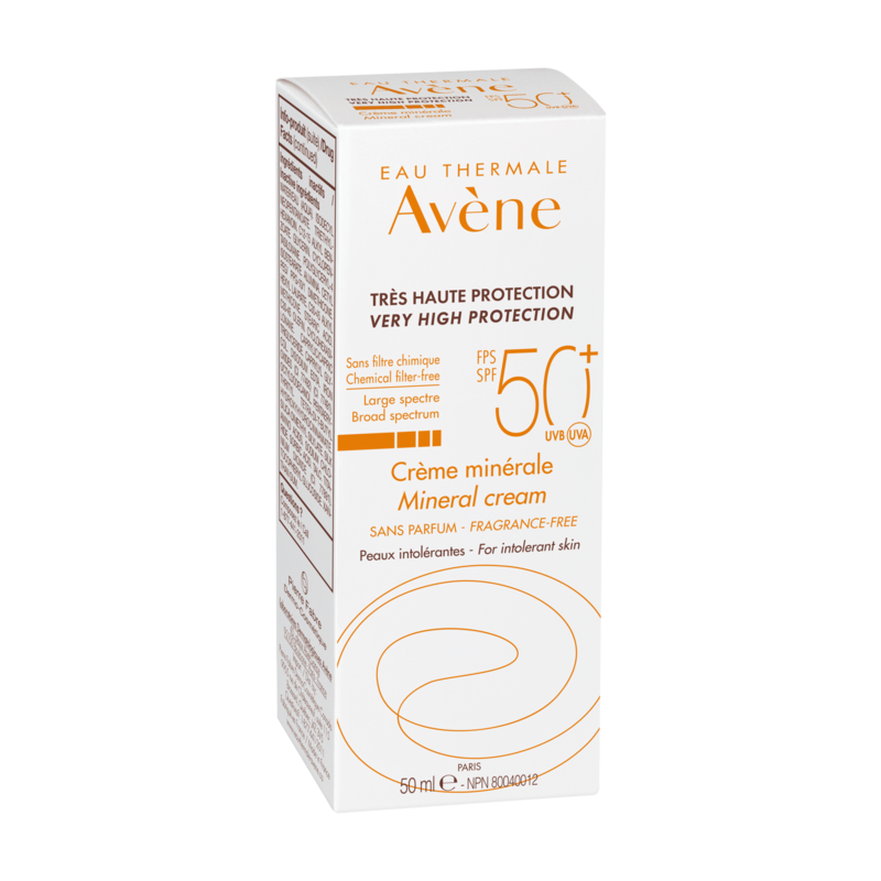 Avene High Protection Mineral Cream SPF50 50ml 1