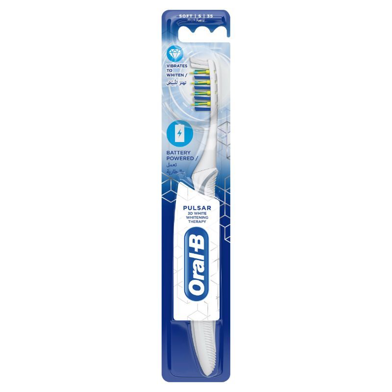 Oral-B Pulsar 3D Whitening Toothbrush with Battery Soft 1