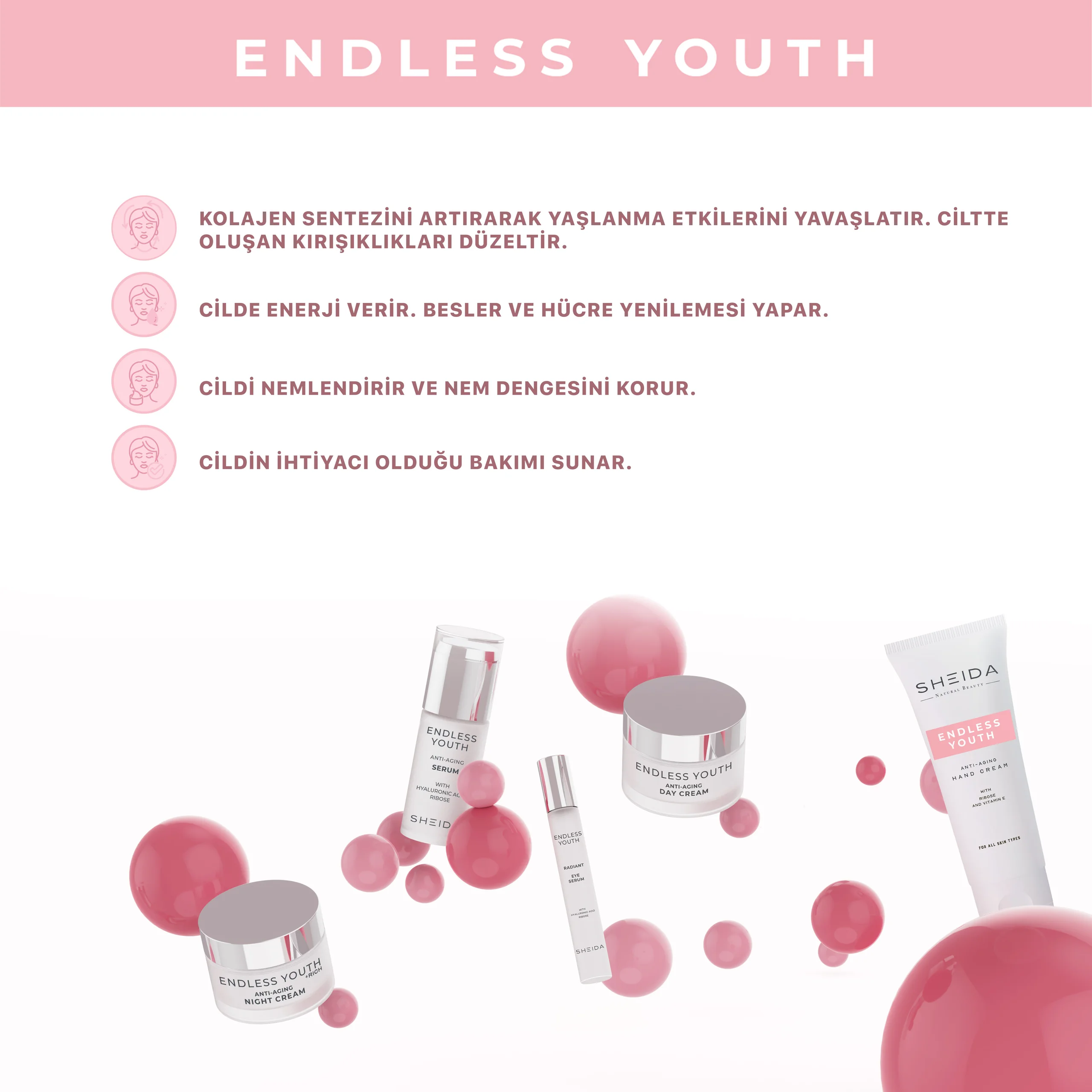 Sheida Endless Youth Anti-Aging Day Cream 50ml 3