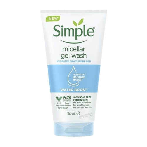 Simple Water Boost Micellar Facial Gel Wash 150ml