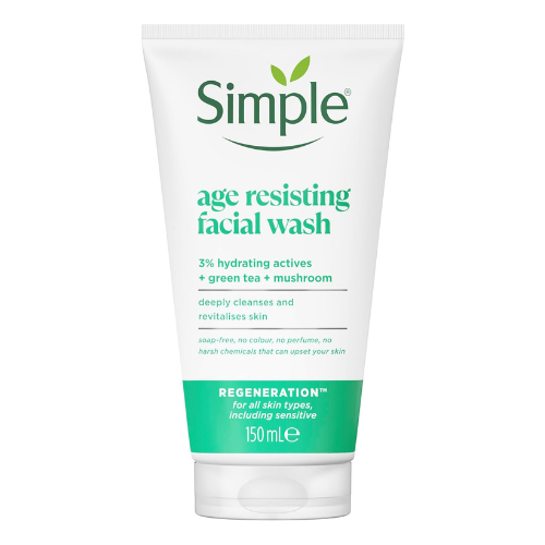 Simple Regeneration Age Resisting Facial Wash 150ml 1
