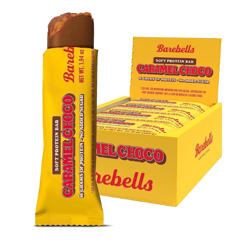 Barebells Caramel Choco Protein Bars - 55g (Box of 12)
