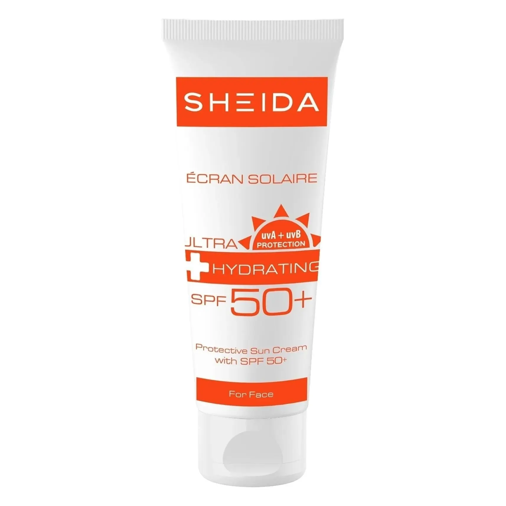Sheida Ultra Hydrating Sun Cream Spf50+ Face 75ml