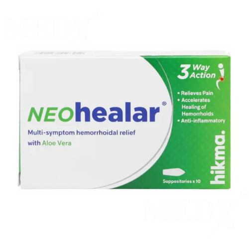 Neo Healar Rectal Suppositories 10's