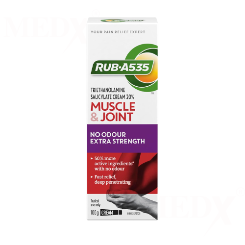 Rub A535 Muscle & Joint No Odour Cream – 100g