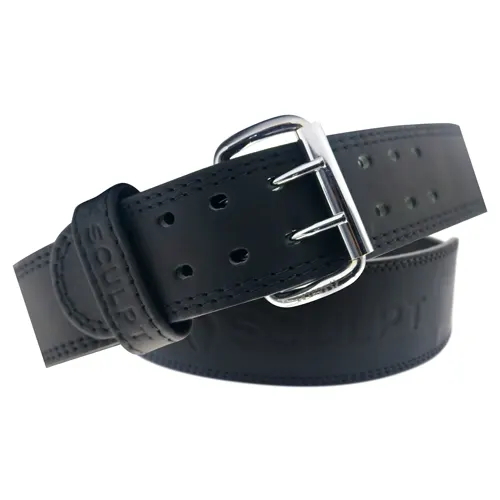 Sculpt Leather Belt Black 2XL 2