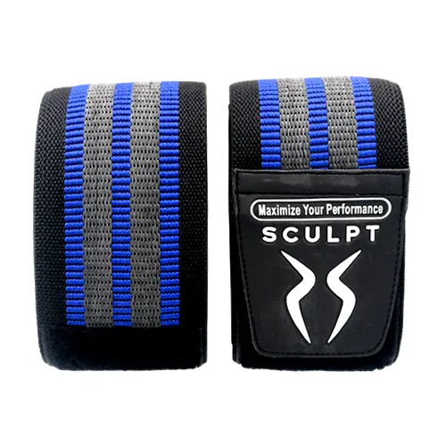 Sculpt Non Slip Knee Wrap Blue (6078) 1
