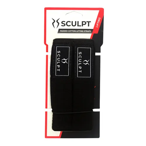 Sculpt Padded Cotton Lifting Straps (6108) 1