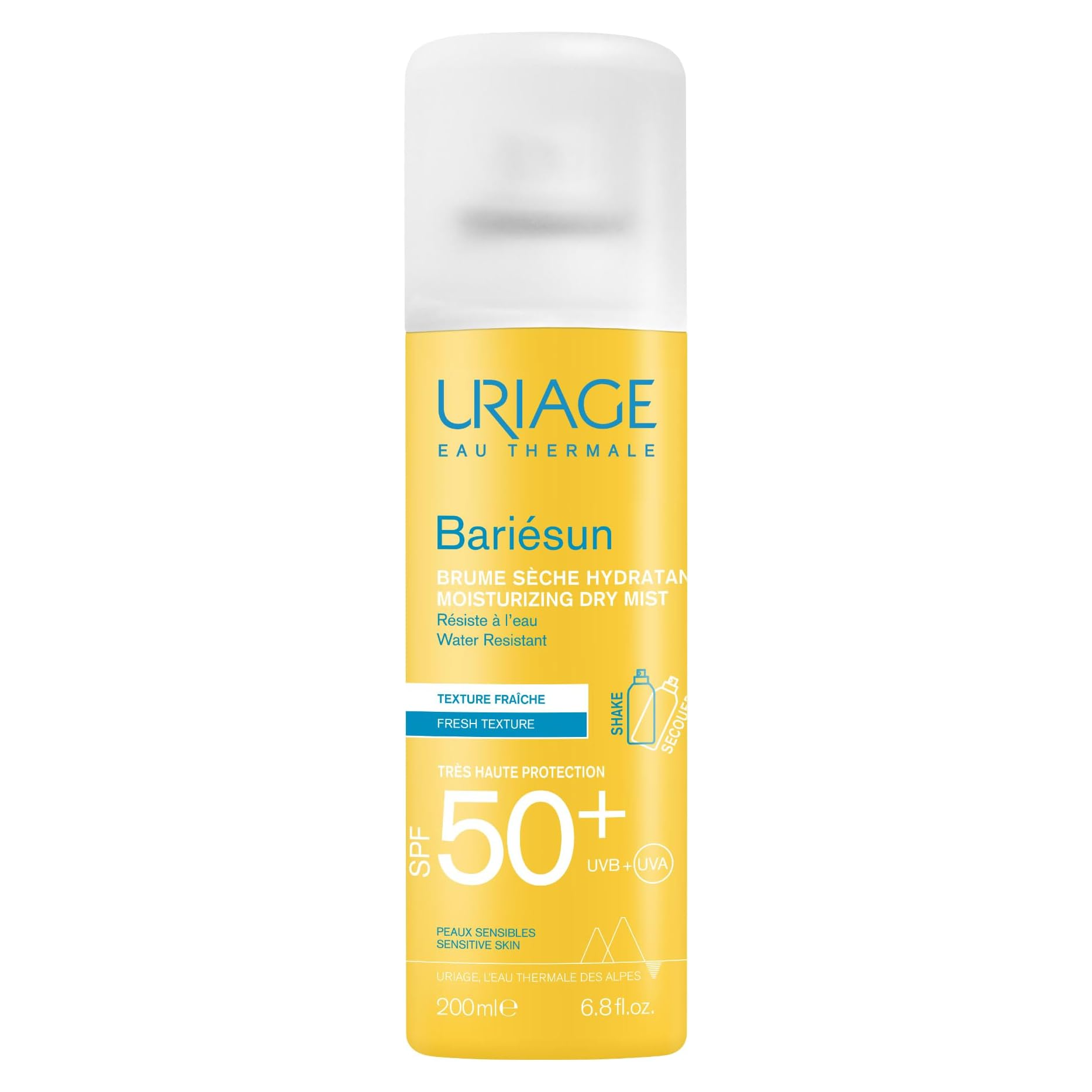 Uriage Bariesun SPF50+ Dry Mist, Sunscreen Spray 200ml 1