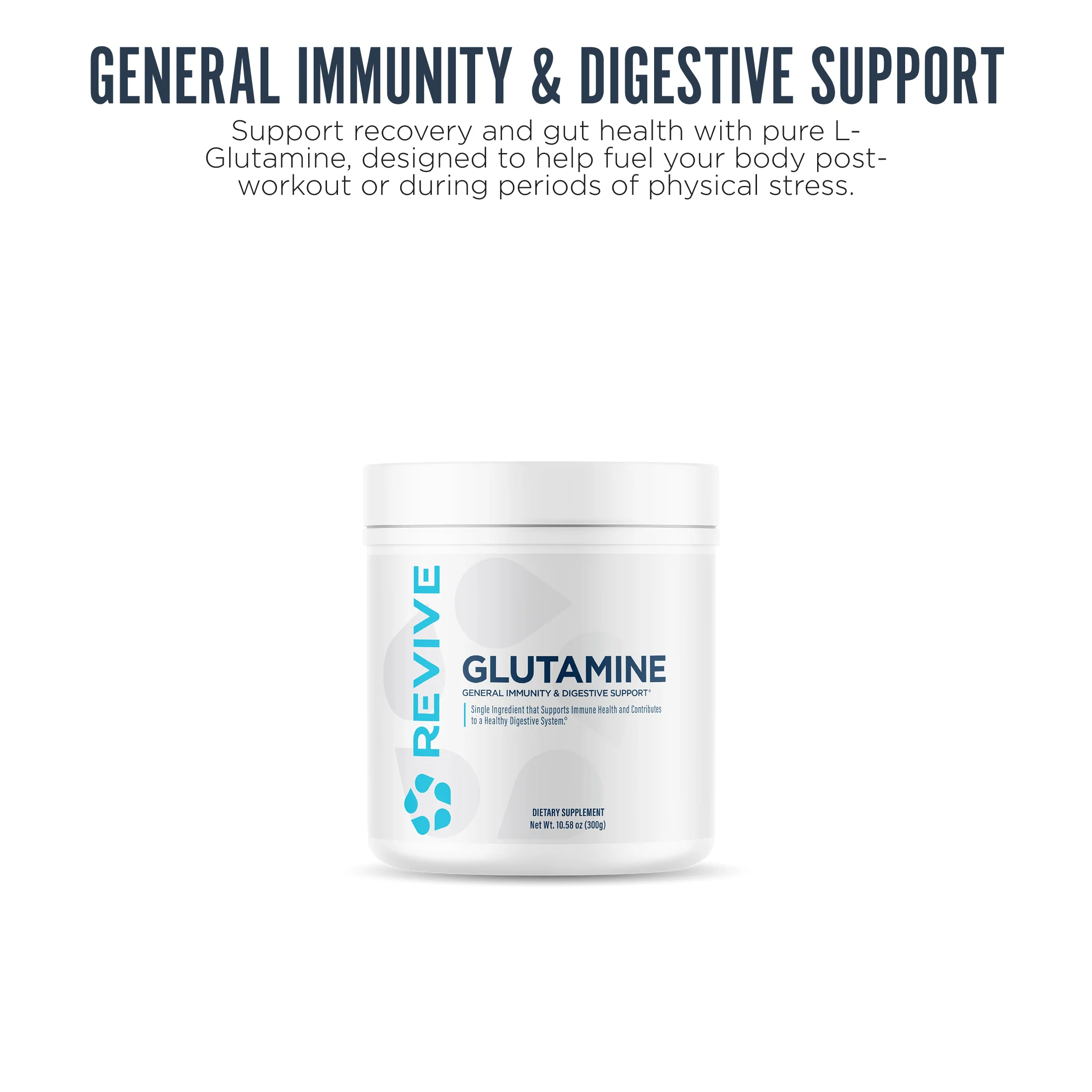 Revive L-Glutamine Powder Unflavoured 300g - Amino Acid Supplement 4