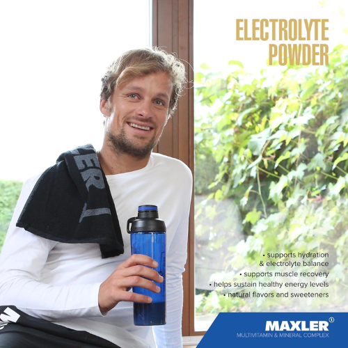 Maxler Electrolyte Powder – Fruit Punch Flavor, 102g 2