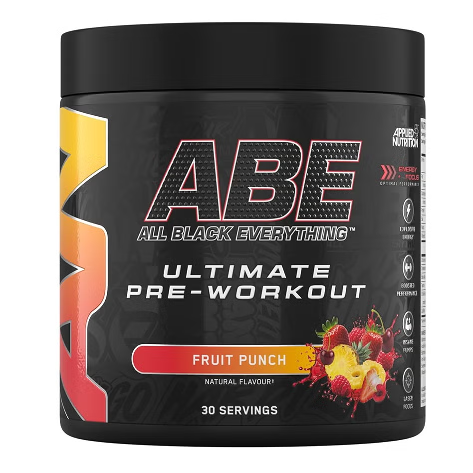 Applied Nutrition ABE Ultimate Pre Workout, Fruit Punch, 30 Serving