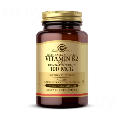 Solgar Vitamin K2 MK-7 – 100 mcg, 50 Capsules