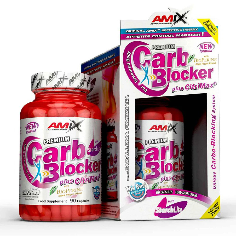 Amix Carb Blocker with Starchlite - 90 Capsule 1
