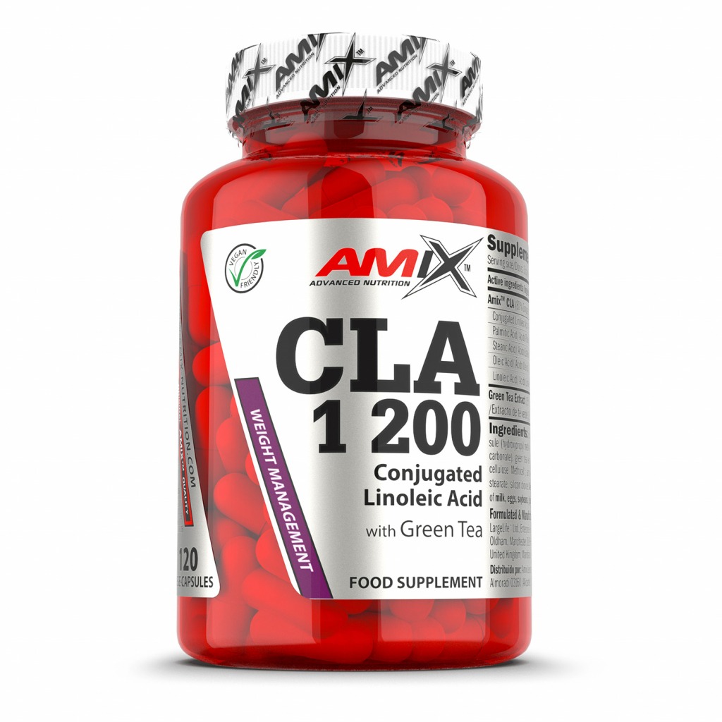 Amix CLA 1200 with Green Tea - 120 Capsules 1