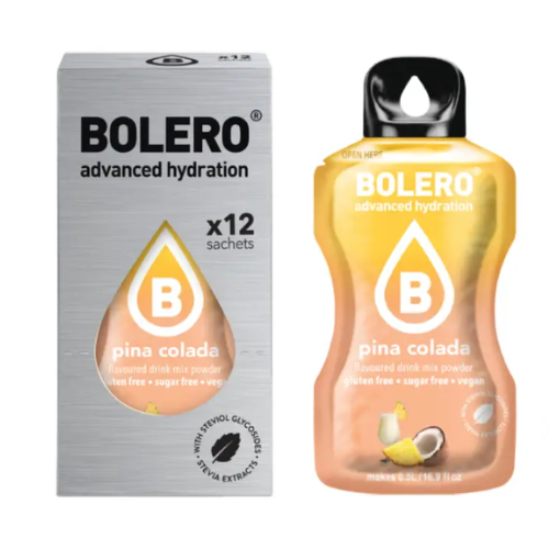 Bolero Advanced Hydration Pina Colada Drink Mix – 12 Sachets