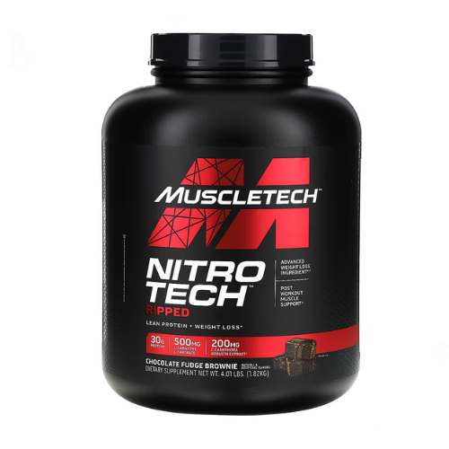 MuscleTech Nitro-Tech Ripped Whey Protein – Chocolate Fudge Brownie(1.82 kg) 2