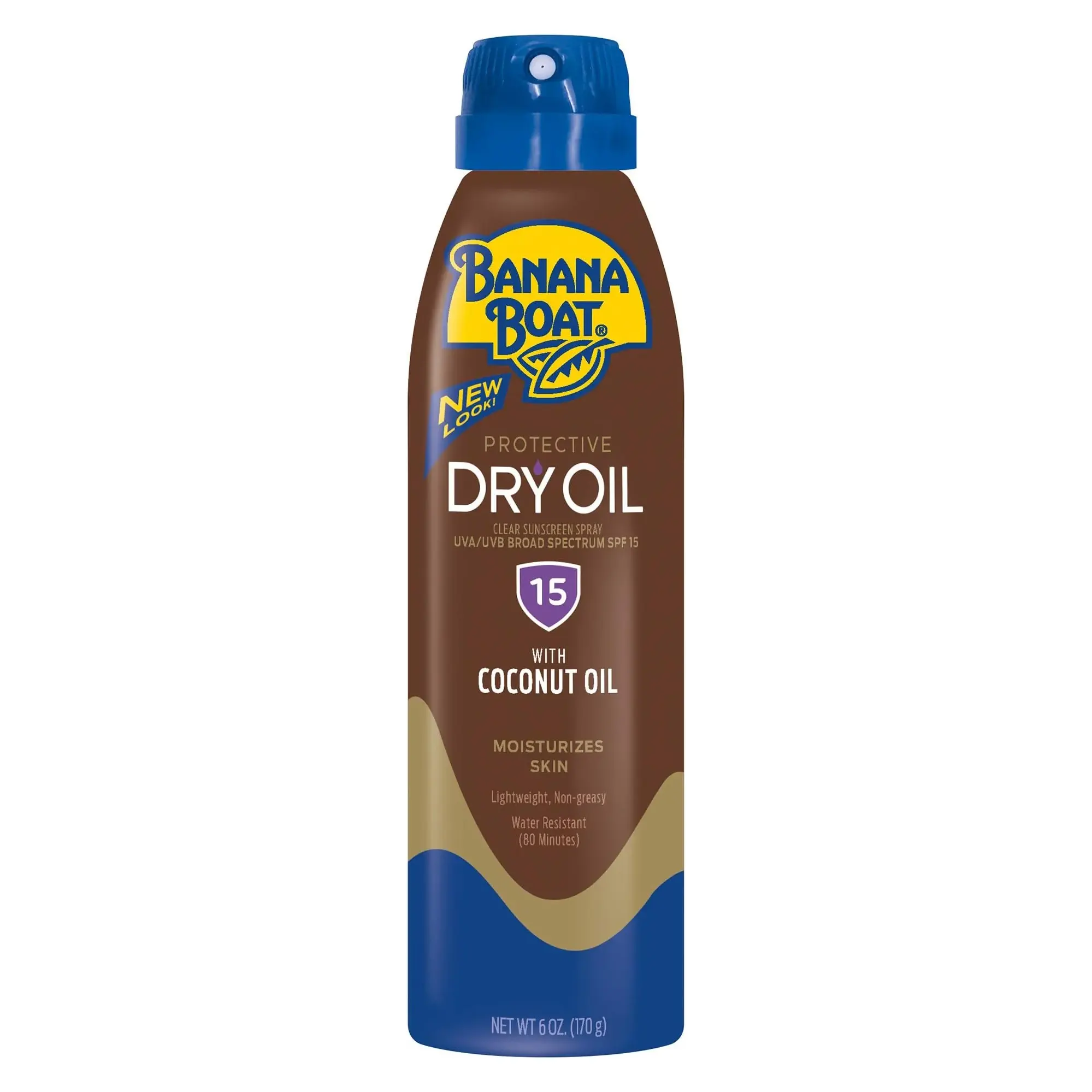 Banana Boat SPF 15 Dry Oil with Coconut Oil – 170g 1