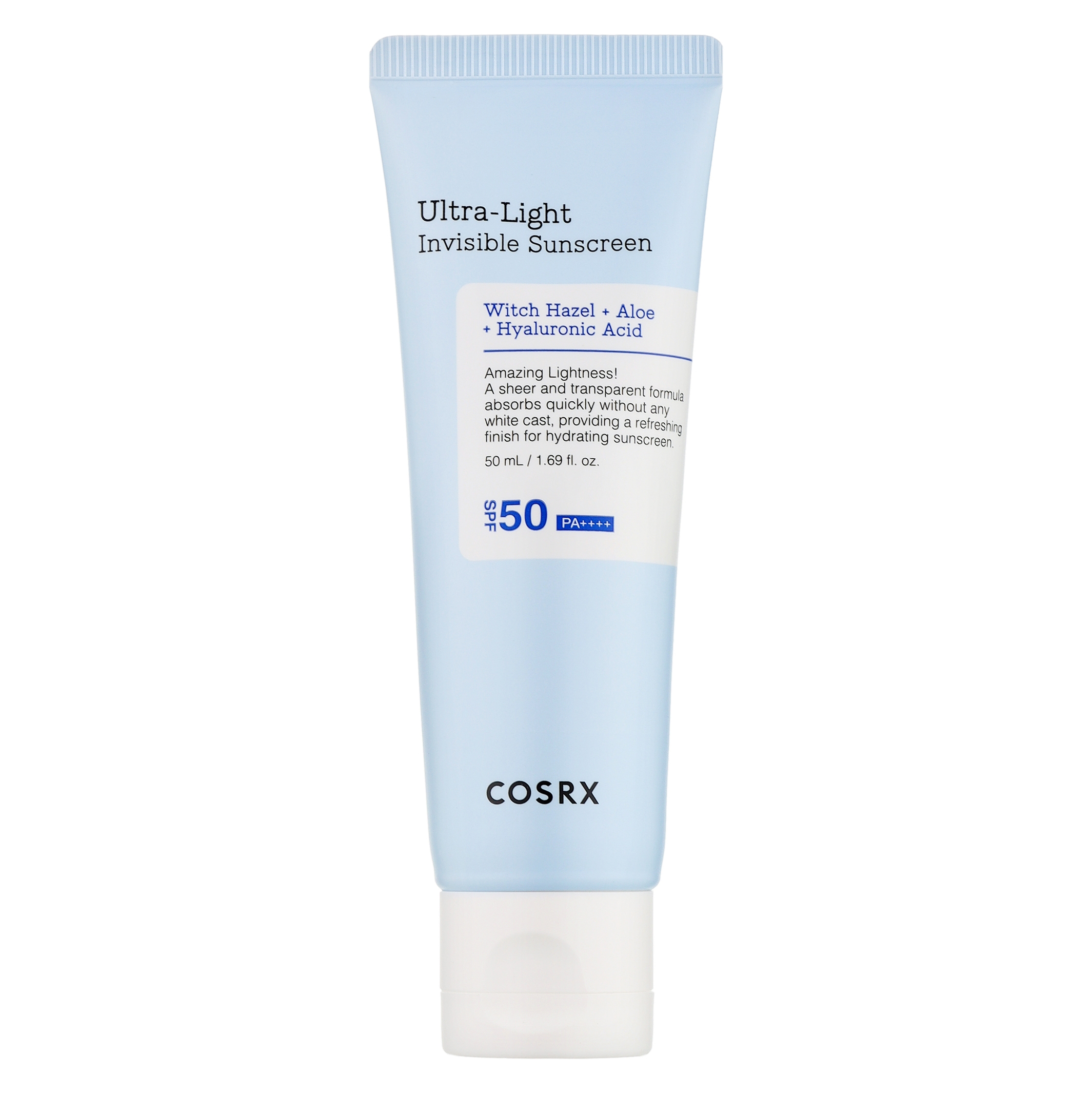COSRX Ultra Light Invisible SPF50+ Cream 50ml – Lightweight Sun Protection 1