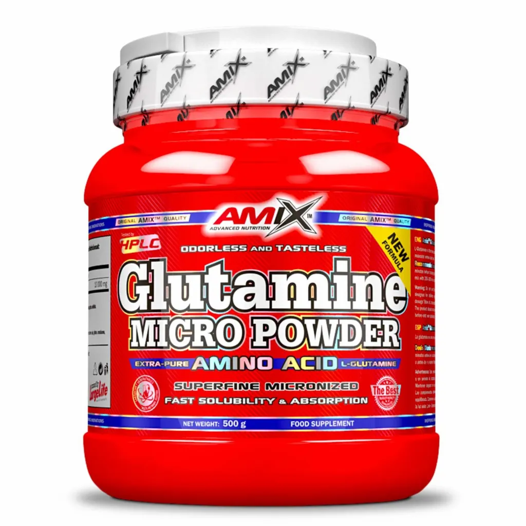 Amix L-Glutamine Powder 500gm