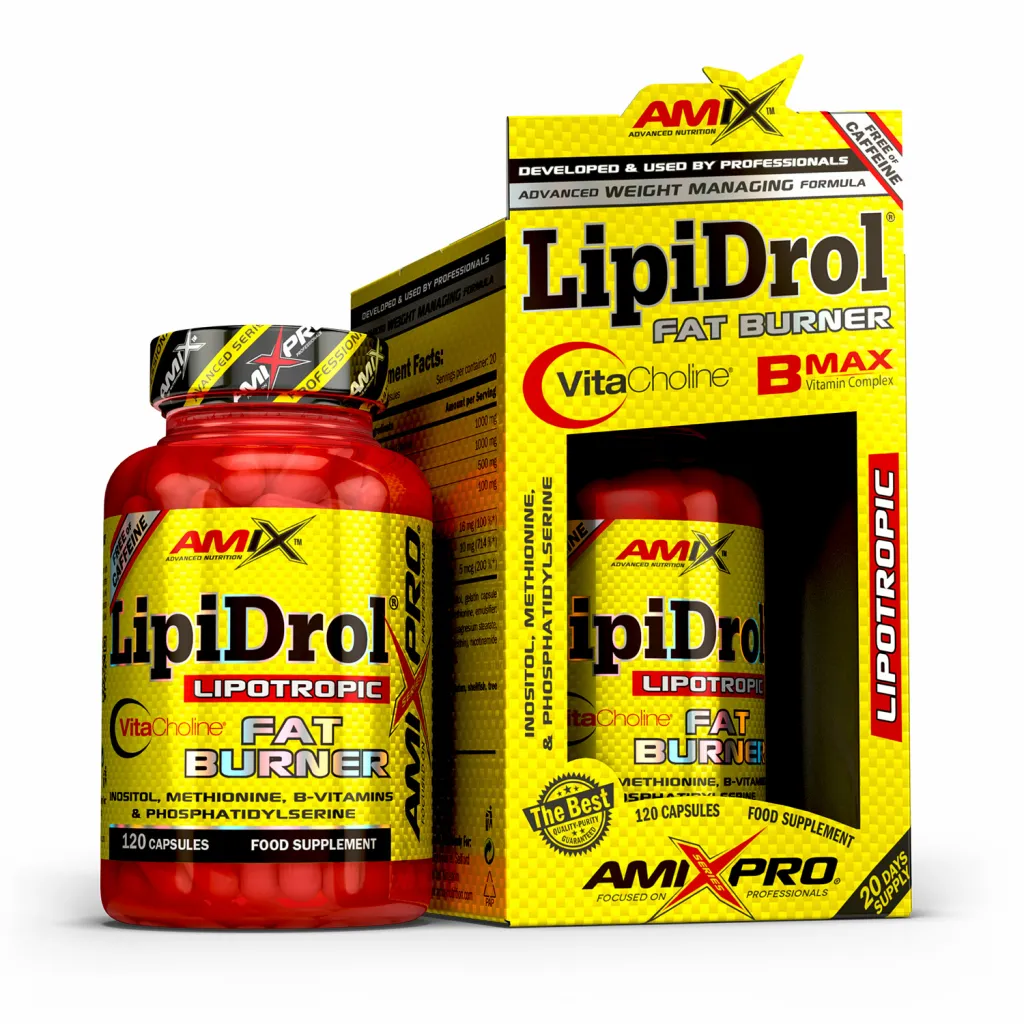 Amix LipiDrol Fat Burner - 120 Capsules
