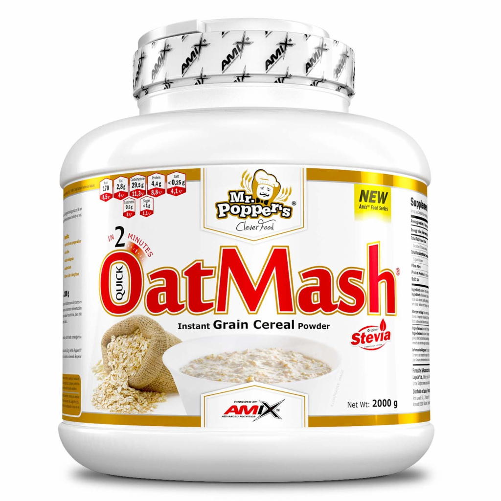 Amix Mr.Poppers OatMash Peanut Butter Cookies Flavor - 2000gm