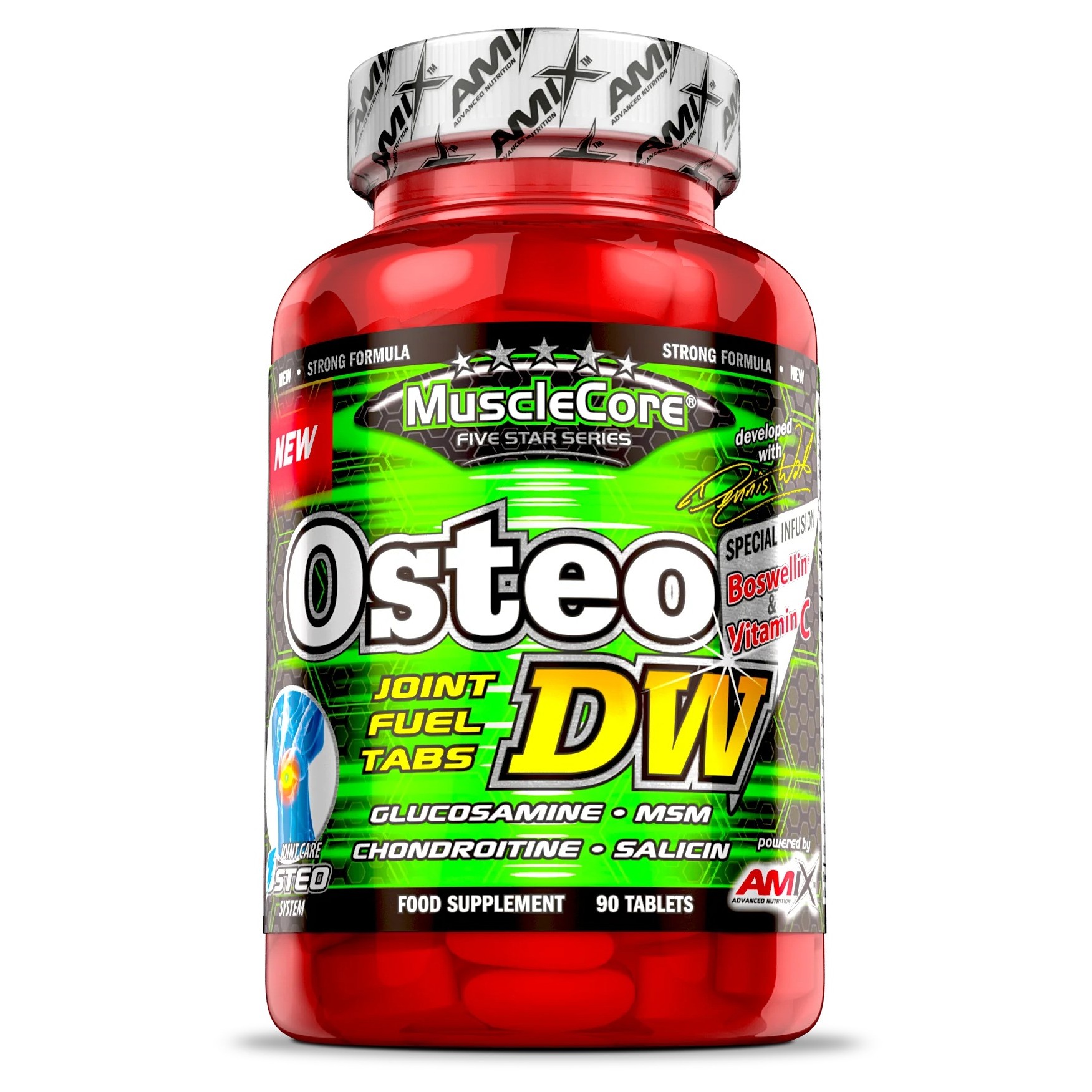 Amix MuscleCore OsteoDW - 90 Tablets 1