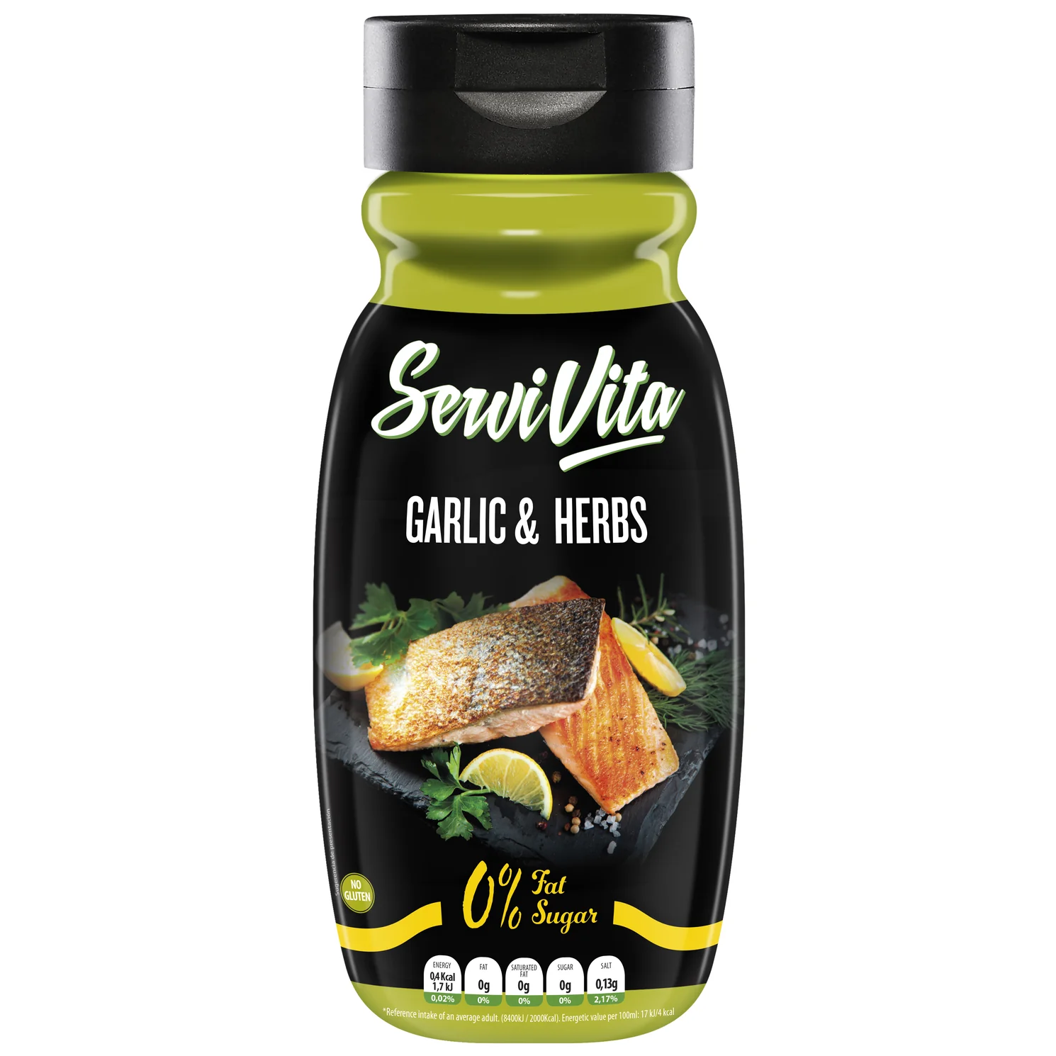Amix ServiVita Zero Sauce Garlic and Herbs Flavor  - 320ml 1