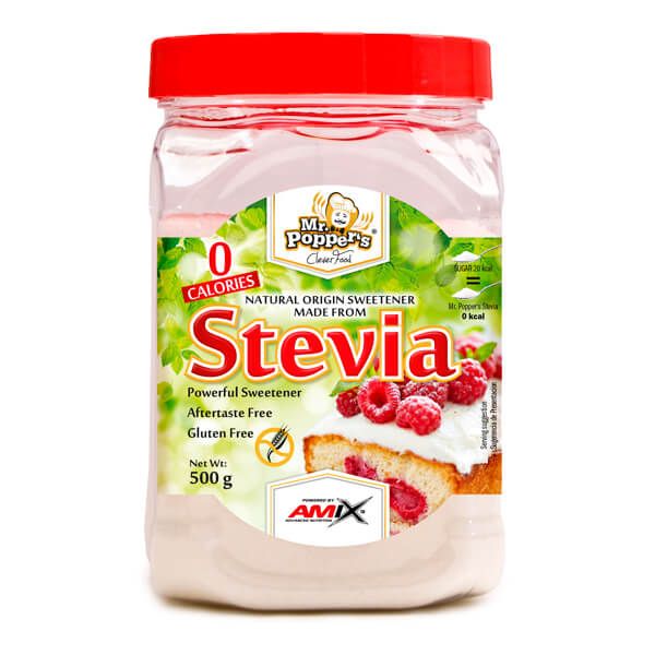 Amix Mr. Popper's Stevia Sweetener Powder - 500gm 1