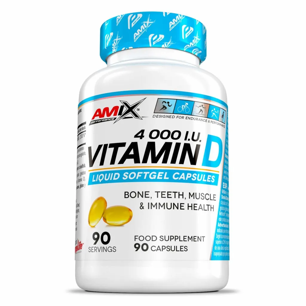 Amix Vitamin D 4000 I.U - 90 Capsules