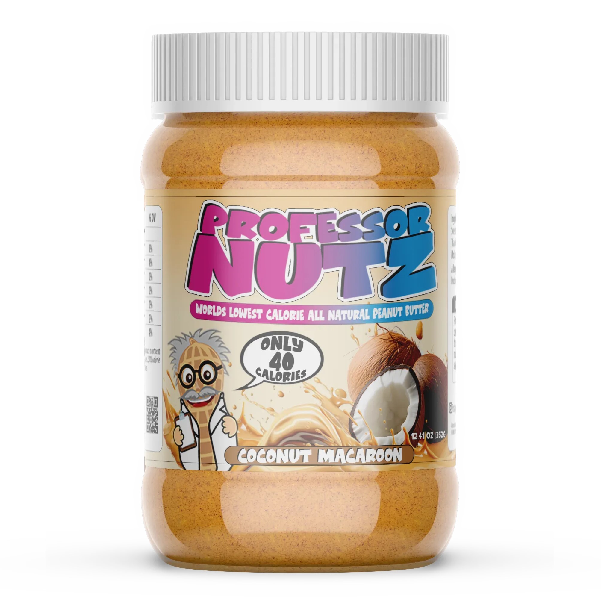 Professor Nutz Peanut Butter - Coconut Macaroon