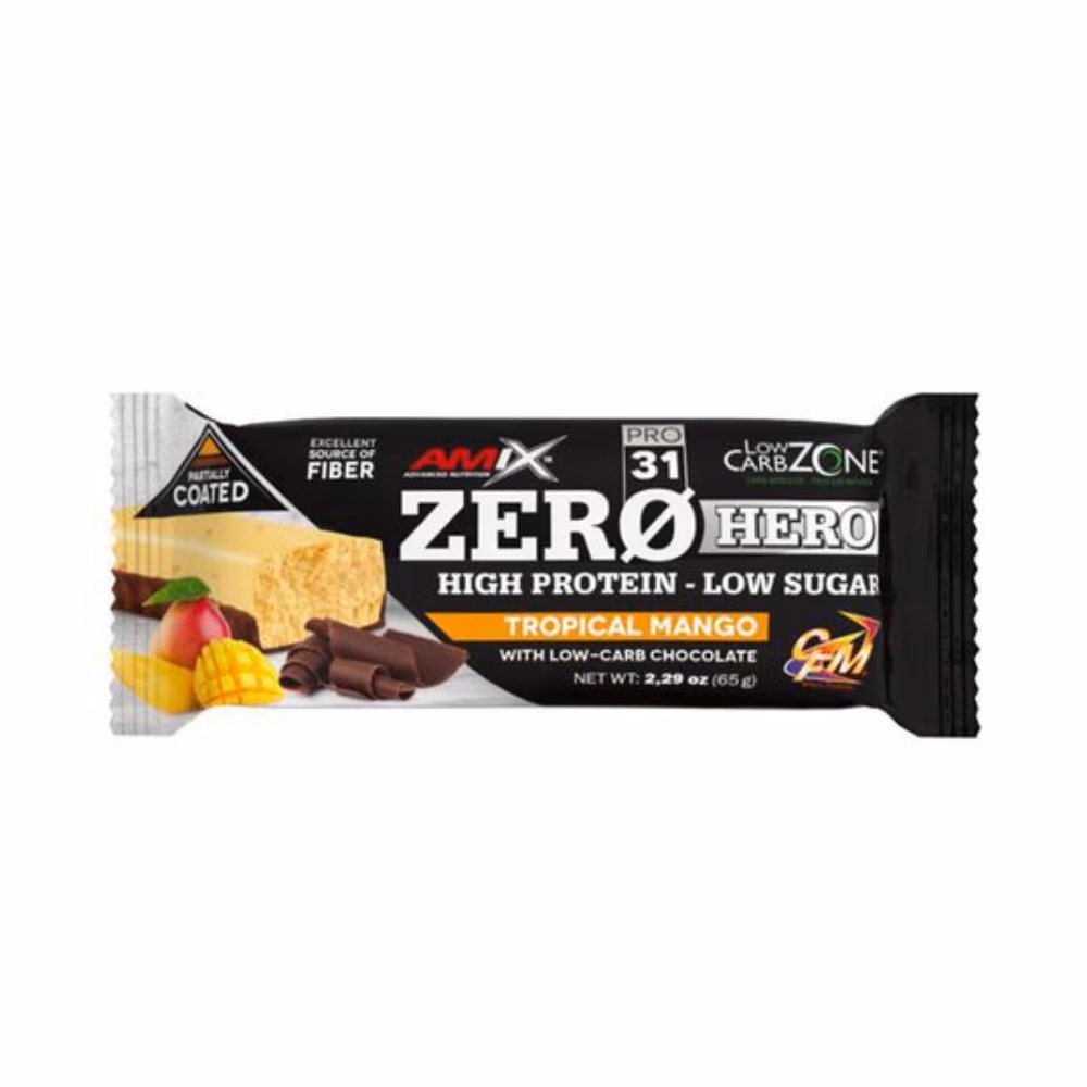 Amix Zero Hero Bar Tropical Mango 65g 1