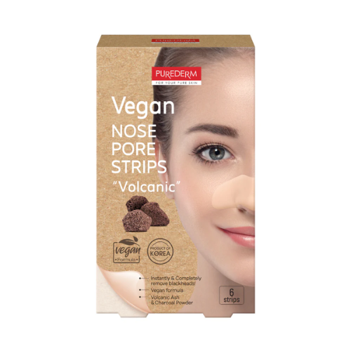 Purederm Nose Pore Strip Vegan Volcanic 6S ADS-849