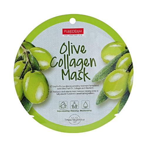 Purederm Olive Collagen Mask 18g ADS-809
